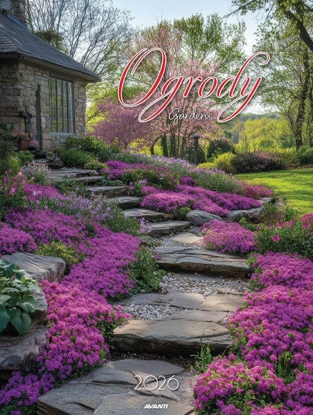 Kalendarz wieloplanszowy mały KSM-10 Ogrody Avanti